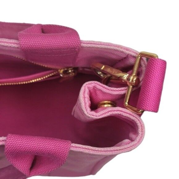 💖PRADA Pink Canvas Crossbody/Handbag, shoulder Authentic - Picture 12 of 16